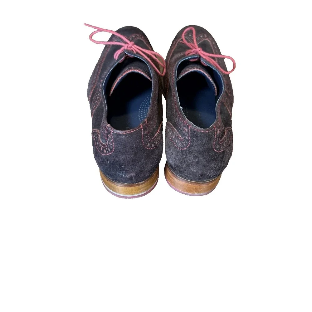 Cole Haan Men's 13 Suede Lace Up Dress Shoes